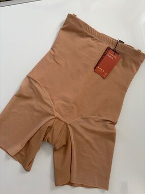 Honeylove High-Waist super Power Shaping Shorts in Tan XL